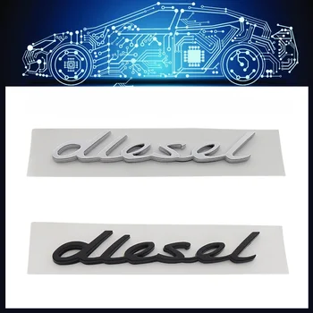 3D Премия Оформление на Автомобила Diesel за Cayenne Diesel предния Капак на автомобила Крило на багажника Заден Капак Заводска Табела на Стикер Емблема на Иконата Стикер