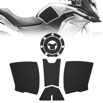 За мотоциклет Honda CBF190X Благородна страничен панел за теглене на резервоара на мотоциклета, стикер на газово гориво, коляното на захващане