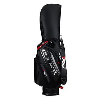Авиационна чанта за голф, преносима Стандартна опаковка на топки, чанти за стикове за голф от изкуствена кожа, мъжки чанти за голф с голям капацитет