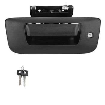 Смяна на ключалката Ръба на дръжка на задната Врата С Ключове За Chevrolet Silverado И GMC Sierra 2007-2014 22755305 17802393