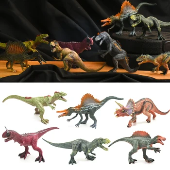 2/4 бр. мини-модел на динозавър, комплекти детски образователни играчки, красиви фигурки на животни-игри за момчета, подарък за детски играчки
