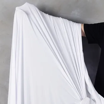 Избелваща бяла висококачествена тъкан ice silk с конци 75D, дишащи панталони с климатик, филтър за танци и йога
