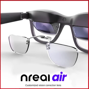 Нови асферичните лещи на очила за късогледство Nreal Air, изработени по поръчка, са лесни за инсталиране, по-прозрачни, по-удобни за окото, преминават сертификати за безопасност