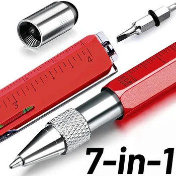 Многофункционална емкостная дръжка с отвертка, химикалка писалка за спиртовом ниво, приспособления със сензорен екран мобилен телефон, строителни инструменти