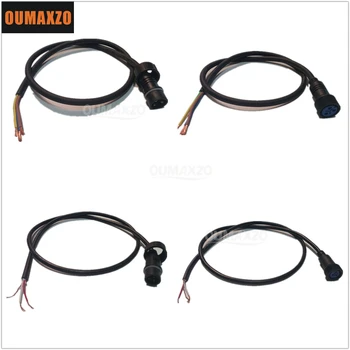 захранващ кабел ip65 DMX512 с дължина 1 м, външен водоустойчив с лампа, LED par, ръчно пране, кабел-адаптер, spot beam, движеща се глава
