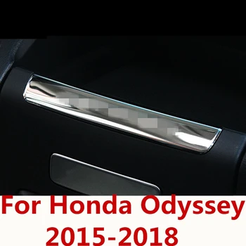 За Honda Odyssey 2015-2018 Интериора на Автомобила Втори пилот Панел на Арматурното табло Стикер на Кутията Отрежете Ленти за Украса на интериора на Автоаксесоари