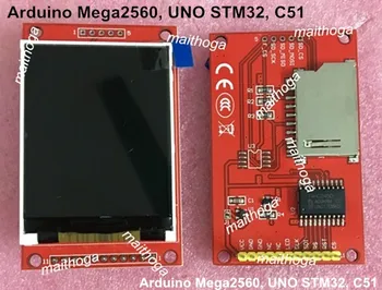 UNO Mega2560, 2.2-инчов 11PIN SPI 16BIT RGB 65K Цветен TFT LCD дисплей с Адаптерной Плащане ILI9225 Drive IC 176*220 STM32 C51