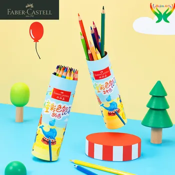 оригинален маслен цветен молив 24/36 Германия Faber-Castell ръчно рисувани цветен молив за рисуване за деца, ученици с използването на художествени материали