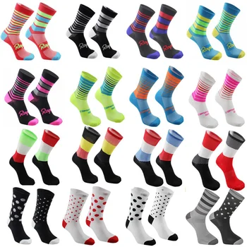чорапи 2023 женски нови мъжки чорапи за колоездене на Високо професионално качество team МТБ bike Дишащи Пътни Колоездене, Чорапи, Спортни Състезания Чорапи на открито