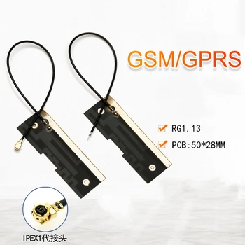 2 бр./лот GSM GPRS 3G вътрешна антена спк стартира строителни 50*17 мм жак IPEX за модул minipcie BG96 3dBi с коефициент на усилване 12 см дължина на кабела