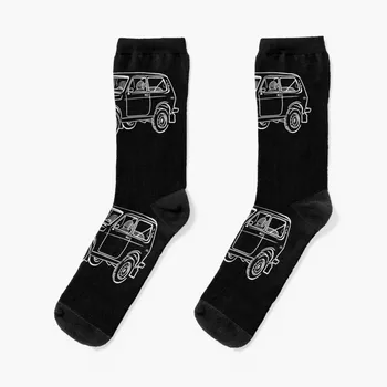 Чорапи Lada Niva, колоездене, чорапи, Смешни чорапи, дамски, мъжки чорапи