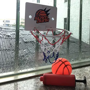 Мини-баскетбол бокс-сет Backboard Хоп Дъска за нетбола Детска игра на закрито Детски играчки за прости упражнения за сигурност Аксесоари