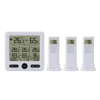 Термогигрометр метеорологични станции, функцията за калибриране термогигрометра Wifi, сензор на термометъра, измерване на температура Надежден