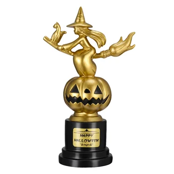 1 бр. Трофей от Тикви, Вещици Златна Награда на Трофея Детски Чаши за партита