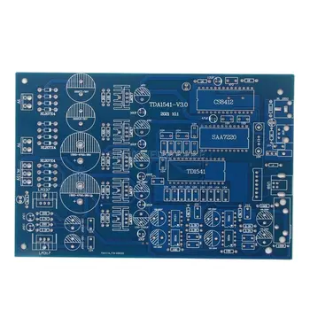 HiFi TDA1541 Оптичен коаксиален USB КПР аудио декодер платка PCB