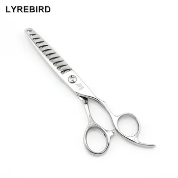 Ножица за изтъняване на коса 6 инча 11 зъбите ножица за изтъняване на коса с Високо Качество Lyrebird ВИСОК КЛАС Проста Опаковка 10 бр/ЛОТ НОВА