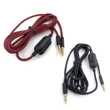 Замяна на линия слушалки, издръжлив PVC кабел за Logitech G433 G233