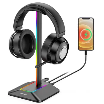 Поставка за слушалки с USB-Порта Type-c, Държач за слушалки за всички Слушалки, Аксесоари за Игрови КОМПЮТЪР