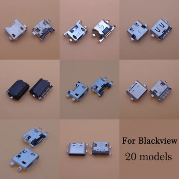 2 ЕЛЕМЕНТА Конектор Micro USB Зарядно Устройство, Порт за Зареждане Конектор За Blackview BV5500 BV5800 BV6000 BV6100 BV6800 BV7000 Pro