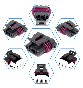 Delph i Metri-Pack 150 Запечатана Series 3-контактни автоматични електрически водоустойчиви конектори 12059595 за LS1 LT1