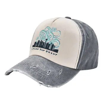 Освободете Кракена! Версия 2 (цветна) Дизайн Seattle Kraken. Напред, Кракен! Ковбойская шапка Новост В шапка Мъжка шапка за голф Дамски дрехи за голф