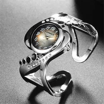 Нов дизайн, дамски ръчни часовници с гривната, кварцов кристал, луксозни Relojes, планински кристал, модерни дамски часовници, топла разпродажба, Eleagnt Mujer Watch
