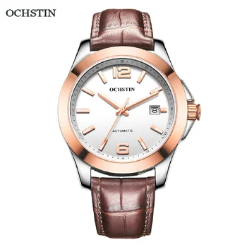 OCHSTIN 2021Men Най-добрата марка на Луксозни Механични часовници, Автоматични часовници Спортни Кожени Водоустойчиви Часовници за Мъже Relogio Masculino