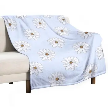 Спално бельо white daisy Хвърли Blanket Travel Blanket