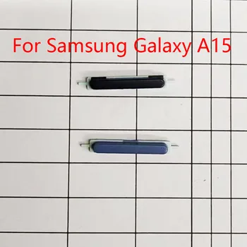 1 бр. Бутон за регулиране на силата на звука на хранене A15 за Samsung Galaxy A15 Бутон за включване изключване Увеличаване и намаляване на звука Страничен бутон