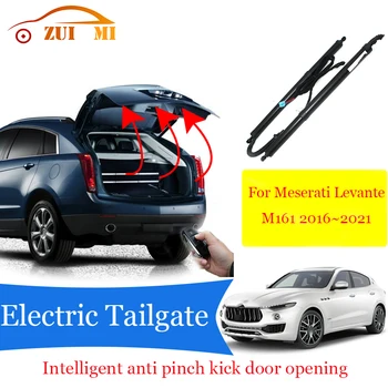 Автомобилен Подемник багажника с електрически люк, Електрически Багажник, врата, задната част на врата, Автоматично Шофиране на задната врата за Meserati Леванте M161 2016 ~ 2021