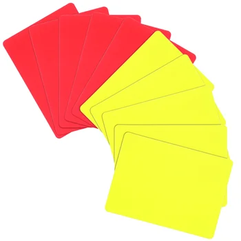 Набор от съдийски карти, Футболни стандартни карти, червени, жълти судейские карти, оборудване за подготовка за футболния игрите на открито