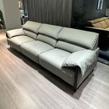 Разтегателен диван с електрически люк Nordic space capsule односпальное стол за почивка технология домашния офис на тъканта, мебели за мързелив диван