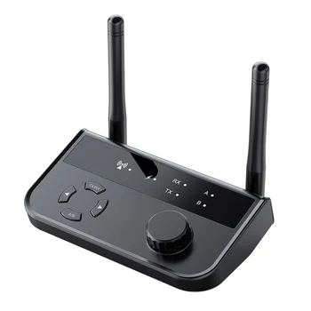 Bluetooth съвместим Адаптер Стереопередатчика 5.3 мм AUX вход RCA USB Аудиоприемник За Свързване на 2 Слушалки за Високоговорители на проектор