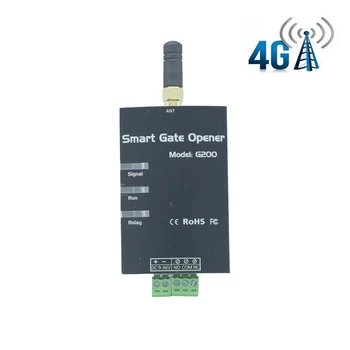 Мини реле G200 Безжичен 4G LTE Умен открыватель врата с дистанционно управление на достъпа до SMS-обаждане
