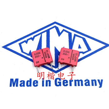 Безплатна доставка 10шт/30шт WIMA Германия кондензатор MKP10 250V 0,033 ICF 250V 333 33nf P = 10 mm