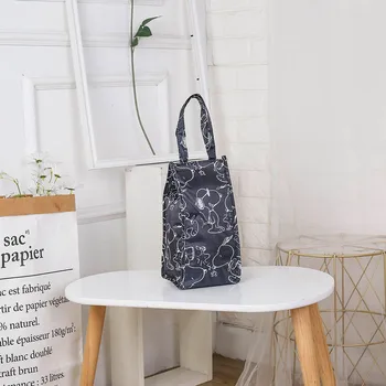 Нова мультяшная чанта Snoopy, чанта за бутилка с вода, термос, чанта за обяд, самозалепваща чанта за пикник чанта за съхранение