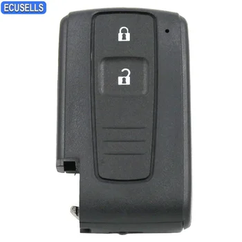 Корпус дистанционно Ключ Ecusells Smart Car Key Shell Case за Toyota Prius 2004 - 2009 Corolla Verso Camry Без/С Неразрезанным Острие