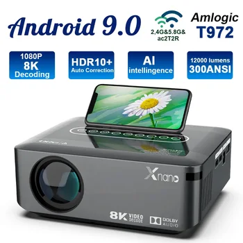 Transpeed Android 9 8K Проектор Native 1080P 300ANSI 100 
