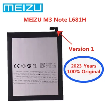 2023 Година 4000 ма BT61 Оригинална Батерия За Meizu L Версия M3 Note L681H/ M Версия M3 Note M681H Батерии За мобилни Телефони В наличност