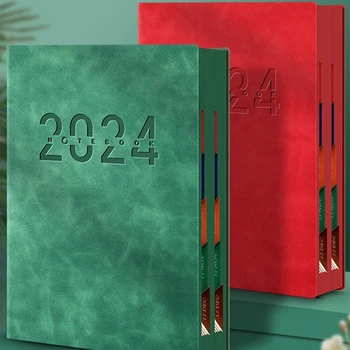 Календар-награда на 2024 година, Планер, 365 дни в денонощието, Одностраничный бизнес тетрадка, Ръководство за ефективността на управление на времето, Дневник, Работно ръководство