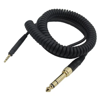 Пружинен кабел за слушалки на sennheiser-HD518 HD558 HD598 HD559 Слушалки 24BB