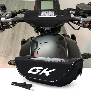 За Zontes GK 125/GK 155/GK 125X GK-125 GK-125X GK-155 Чанта на кормилото на мотоциклета водоустойчива чанта за навигация на волана