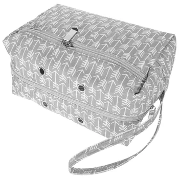 Вълнена чанта за съхранение, Възли Чанти на една кука за плетене на една кука, раница-тоут, Хлопчатобумажный органайзер за пътуване