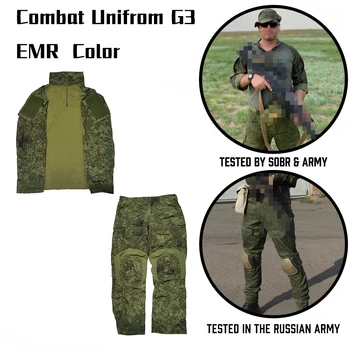 Руски армейските фенове на Elite Въздуха Emr Little Green Man Vdv Combat G3 Frog Suit Set Изпращат Коленете, за лов на открито Тактически