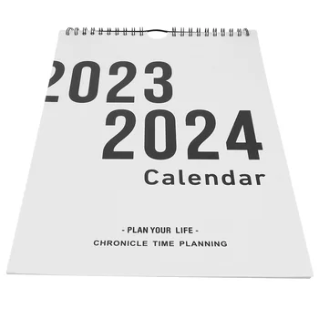 Месечен стенен календар Календар за планиране на празниците за Домашно окачен календар Дневен календар за офис
