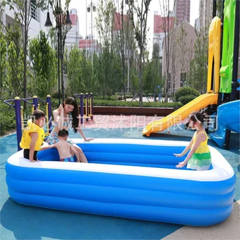 Basen Стелаообразный Надуваем душ и слот басейн за възрастни и деца, големи и дебели Открит домакински басейн