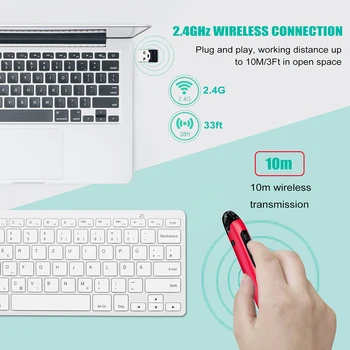 Безжична оптична мишка-дръжка PR-A19 2,4 Ghz USB Air Mouse за КОМПЮТЪР-таблет