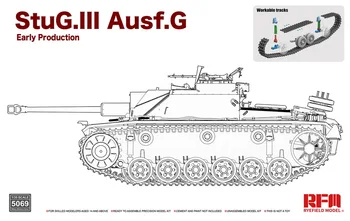 [Модел Ryefield] RFM RM-5069 1/35 Самоходни.III Ausf.G Ранно производство