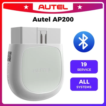 Autel MaxiAP AP200 Bluetooth OBD2 Скенер Полносистемный Инструмента за Диагностика на Автомобил Четец на Код PK AP200M