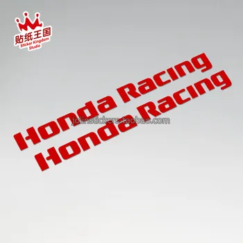 1 чифт За Honda Racing Auto Автомобил мотоциклет Светлоотразителни Водоустойчиви Етикети